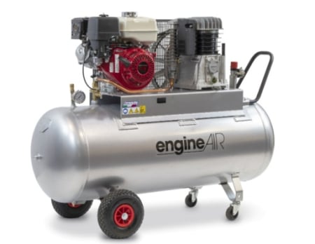 Produse - Motocompresor de aer cu piston, motor Honda - 6.26 kW, 552 L/min, 10 bari - Rezervor 270 Litri