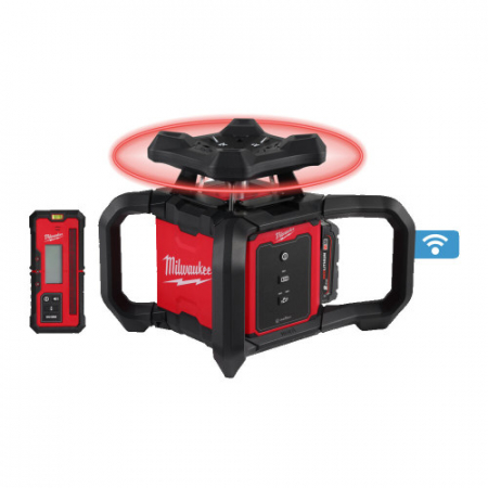 Nivela laser rotativa orizontala 600m cu ONE-KEY™