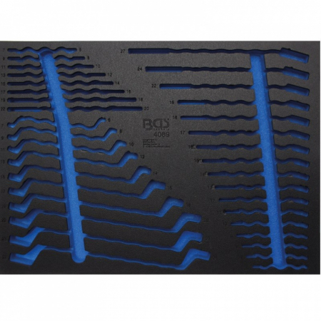 Modul si organizator pentru dulap de scule - Organizator chei combinate , inelare cu cot