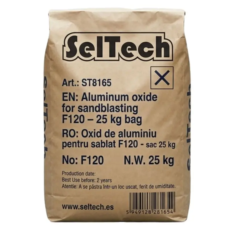 Oxid de aluminiu pentru sablat F120, 25 kg