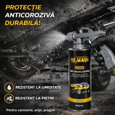 Antifon gri pentru caroserii auto și pistol profesional [4]