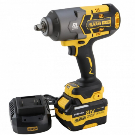 Produse - Cheie de impact 1/2" cu acumulator 1600 Nm cu baterie de 6 Ah, 21V