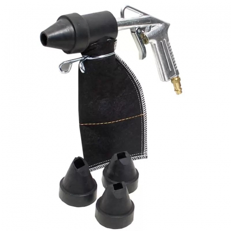 Pistol de sablat cu sac pentru agentul de sablare