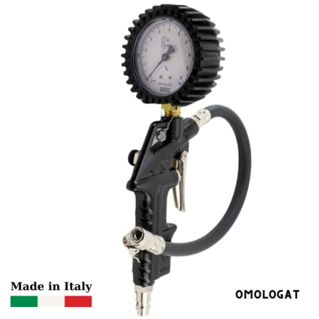Pistol de umflat roti 10 bar cu certificat de etalonare metrologica [4]