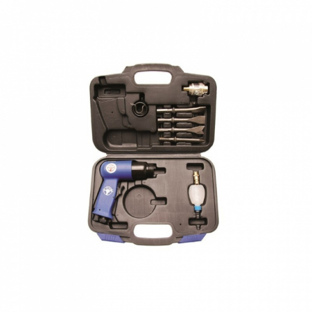 Alte scule pneumatice - Trusă cheie pneumatică profesională cu 4 dălți