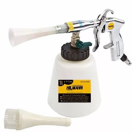 Pistol Tornado pentru curatat tapiterii cu duza metalica, model 1