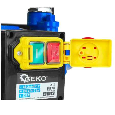 Pompă electrică pentru transfer motorină 230V debit 40 l/min. cu contor mecanic, pistol automat [2]