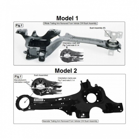Presa bucse punte spate Ford Mondeo si Volvo [2]