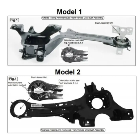 Presă bucșe punte spate Ford/Volvo pentru demontare și montare direct pe vehicul [1]
