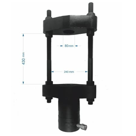 Presa hidro-pneumatica pivoti camioane, 75 tone [3]
