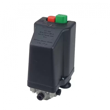 Piese schimb si consumabile compresoare - Presostat 380V 6,3-10A 3/8" si 1/4" 12 bari