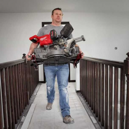 Fierăstrău stationar cu acumulator, 305 mm, pentru tăieri precise [6]