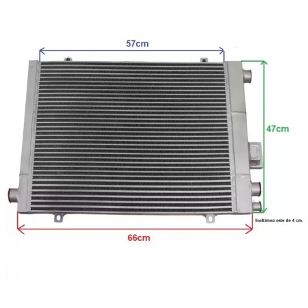 Radiator pentru compresor cu surub, 11-15 kW cod: HL9035, HL9036 [1]