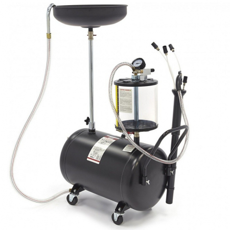 Scule service ulei,gresare, combustibil - Recuperator de ulei cu aspirator, 70L