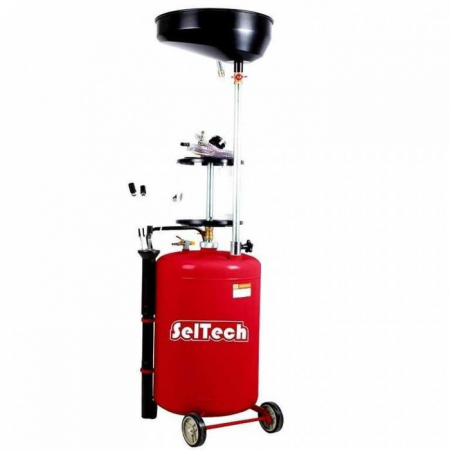 Scule service ulei,gresare, combustibil - Recuperator de ulei cu aspirator 90L