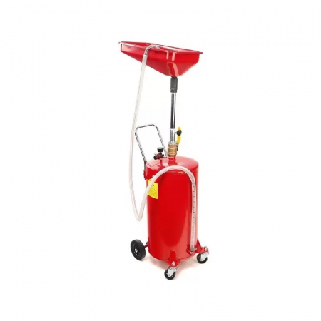 Scule service ulei,gresare, combustibil - Recuperator de ulei prin gravitatie cu sistem de golire pneumatic 80 litri
