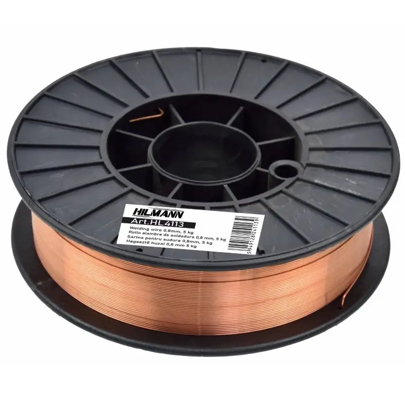Consumabile tinichigerie - Sarma pentru sudura 0,8mm, rola 5 kg