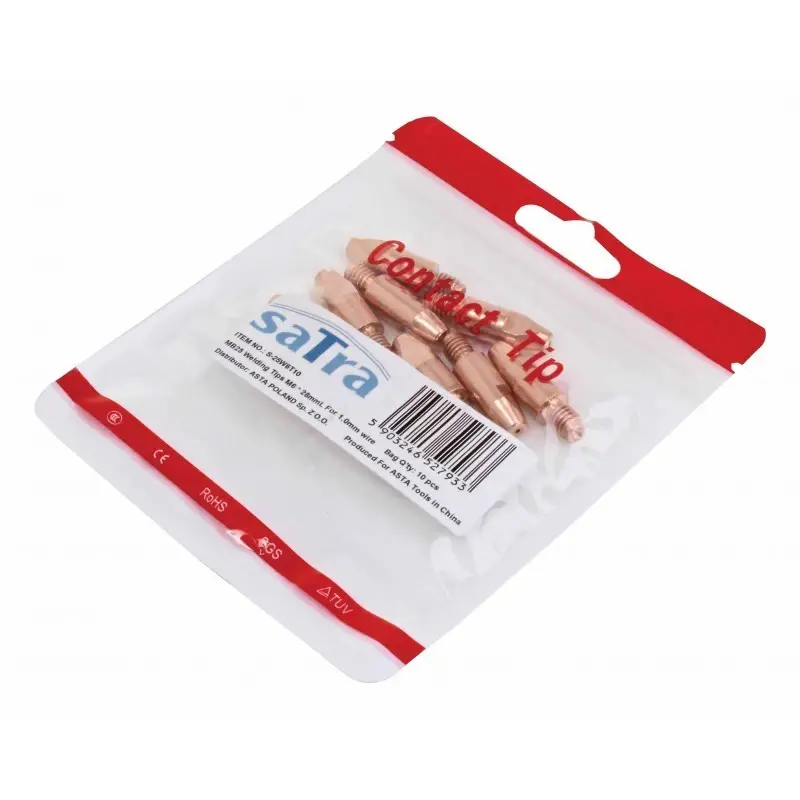 Set 20 duze de contact cu filet de M6x28 din cupru pentru sarma de 1.0 mm [1]