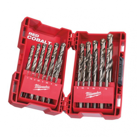 Set 25 burghie metal RED COBALT HSS Ground
