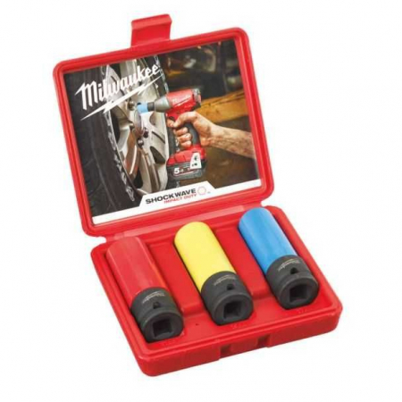 Set 3 capete tubulare cu protectie