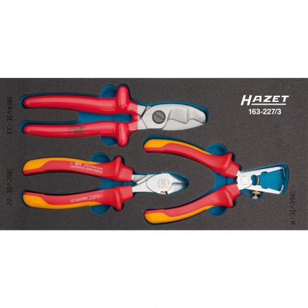Cleste si set clesti - Set 3 de clești ∙ cu izolație de protecție VDE