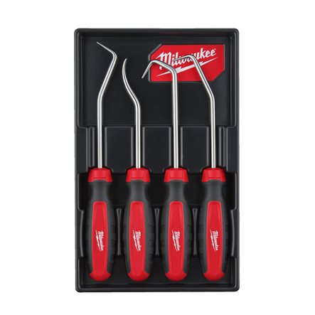 Produse - Set 4 instrumente cu cârlig și vârf, Milwaukee
