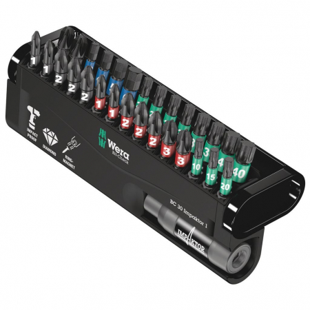 Produse - Set biti impact "Bit-Check 30 Impactor 1", 30 piese