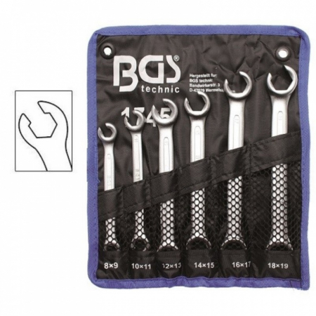 Produse - Set chei conducte frana si racorduri de tuburi 8-19 mm, 6 buc