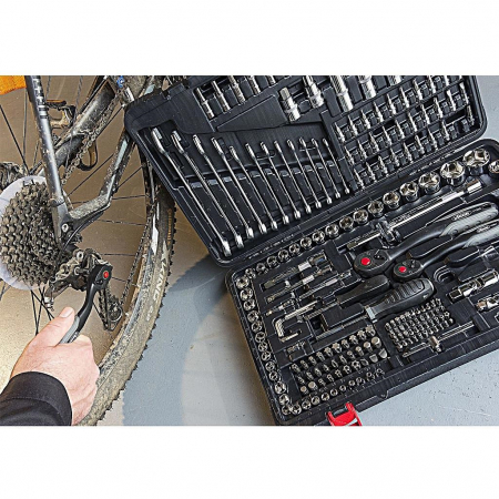 Set chei tubulare profesionale 1/4"-3/8"-1/2", 216 piese [2]