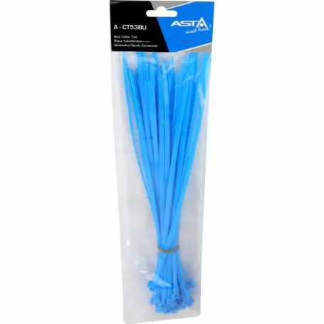 Set coliere rosii din plastic 5x300mm, 50 buc [2]