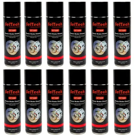 Set de 12 bucati Spray pentru curățarea sistemului de frânare la 500 ml