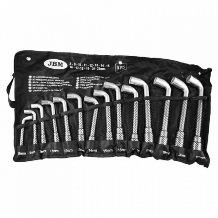 Produse - Set de 14 chei pipa cu fanta laterala
