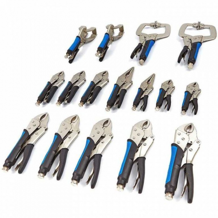 Cleste tinichigerie - Set de 16 clesti autoblocanti
