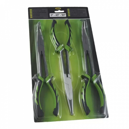 Cleste si set clesti - Set de 3 clesti extralungi