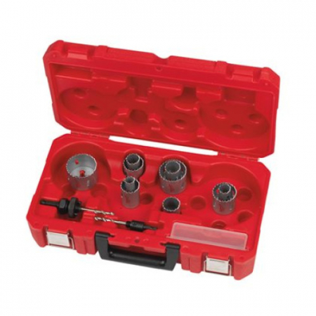 Set de carote bimetal Contractor, 14buc