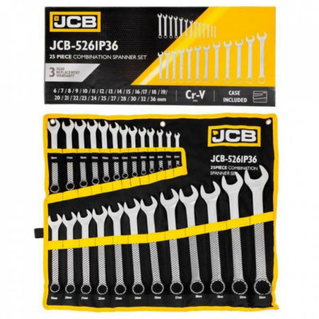 OFERTE (%) - Set de chei combinate 6-36 mm, 25 buc.