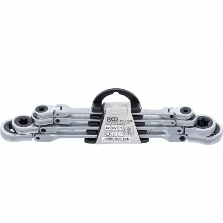 Set de chei cu clichet profil torx E [1]