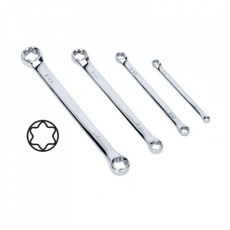 Set de chei inelare drepte cu profil torx [1]