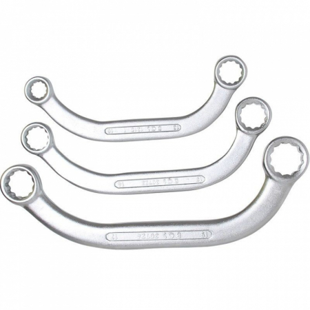 Set de chei inelare semiluna 10-19mm, 3 buc [1]