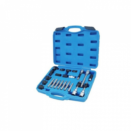 Scule electrice - Set de chei pentru fulii alternator, 24 piese