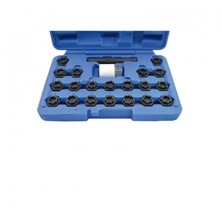 Set / tubulare antifurt si prezon uzat - Set de chei speciale pentru suruburi antifurt grup VAG