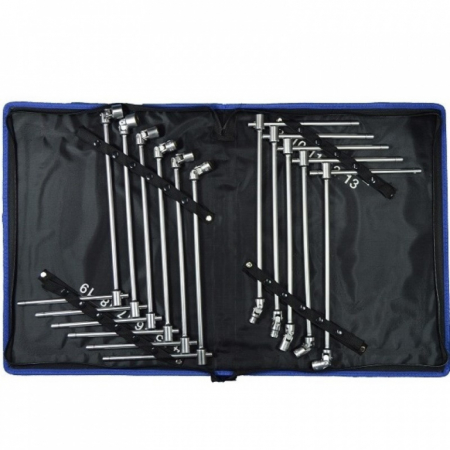 Scule de mana - Set de chei T articulate 8-19mm, 11 buc