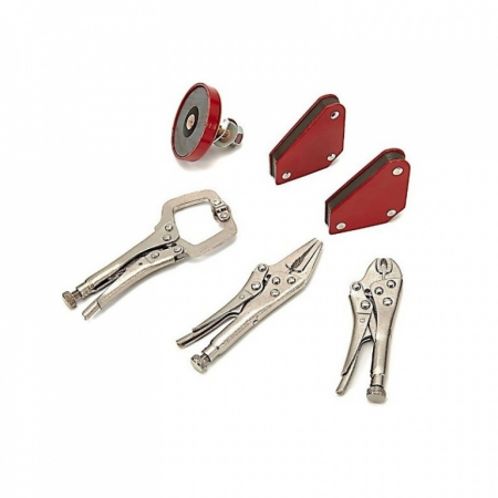 Scule si echipamente tinichigerie - Set de mini clesti si vincluri pentru sudura