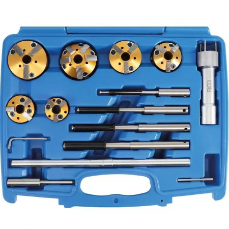 Scule supape - Set freze pentru rectificat scaun supapa, 14 buc.