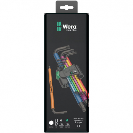 Set imbus cu bila Hex-Plus Multicolour 1 SB metric, BlackLaser [1]