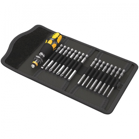 Set surubelnite - Set mâner șurubelniță cu biți lungi ESD, 17 buc.