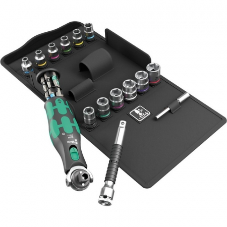 Produse - Set maner surubelnita cu biti si tubulare, 1/4”, 27 buc.