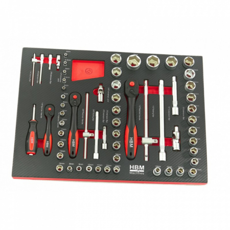 Set de 4 module pentru dulap scule 154 piese [2]