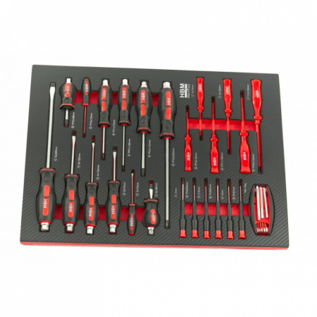 Set de 4 module pentru dulap scule 154 piese [5]