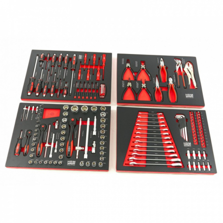 OFERTE (%) - Set de 4 module pentru dulap scule 154 piese